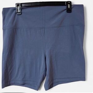 Aritzia Slate Blue Bike Shorts